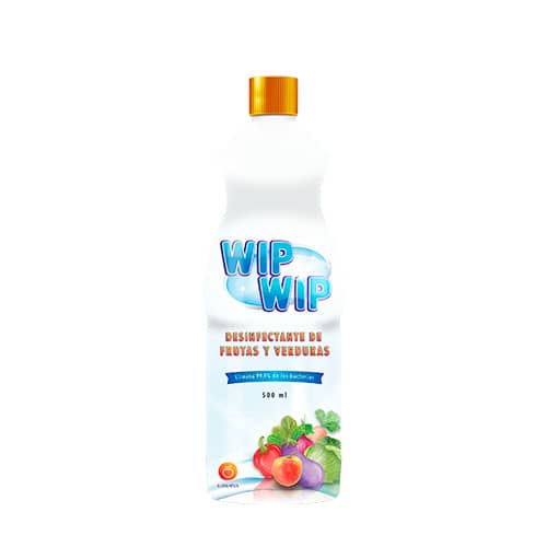 Desinfectante De Frutas y Verduras Sin Aroma 500 ML WIP WIP